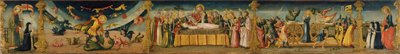 Saint Lawrence, Saint Michael and the Dragon, the Dormition of the Virgin, and the Martyrdom of Saint Catherine by Neri di Bicci